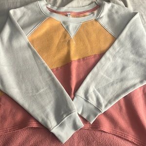 Free People Colorblocked Sweater